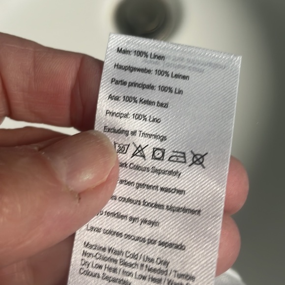 Joules Jeanne print linen white floral blouse size 6 Joules new - Picture 5 of 5